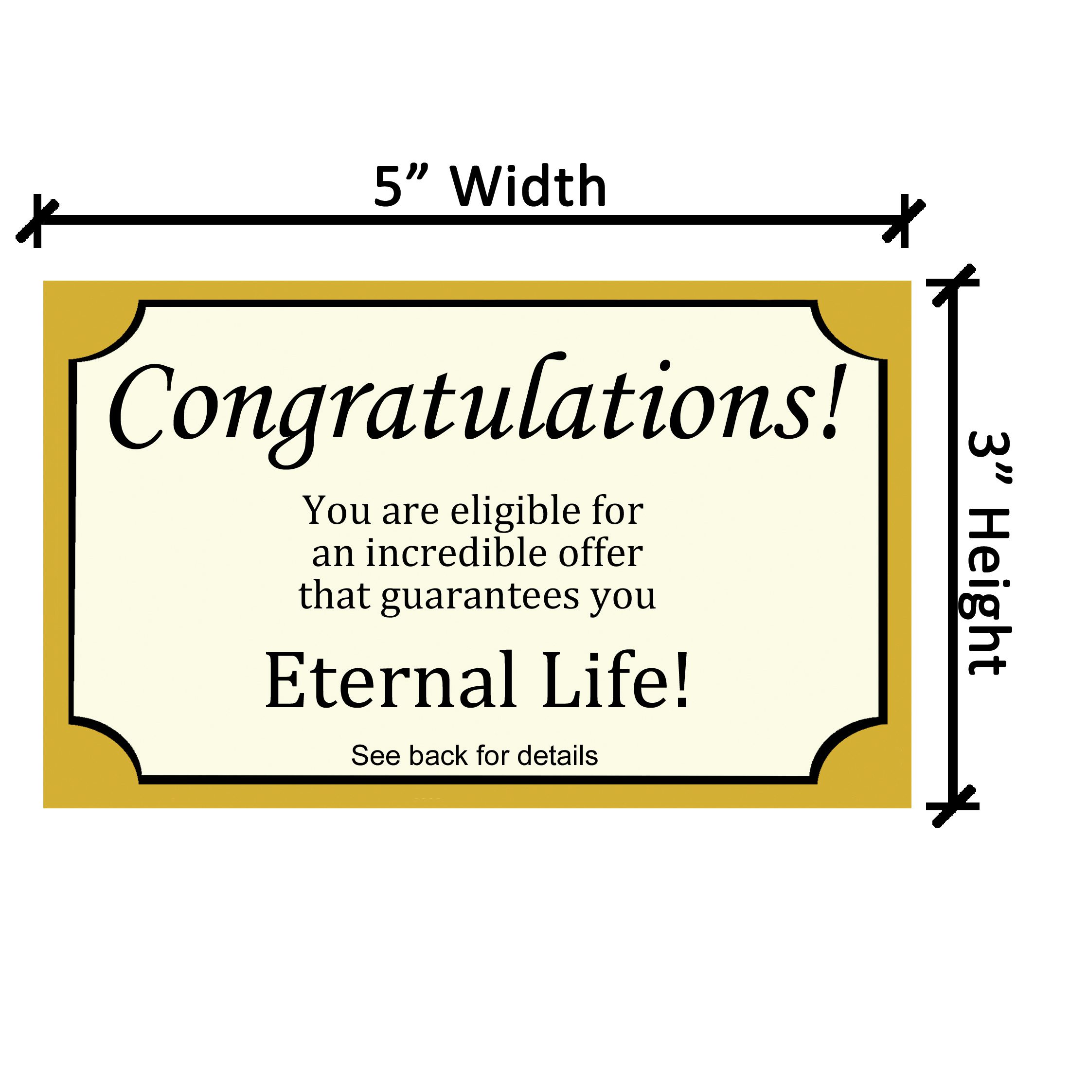 Congrats Tract Dimensions Congrats Tract Dimensions