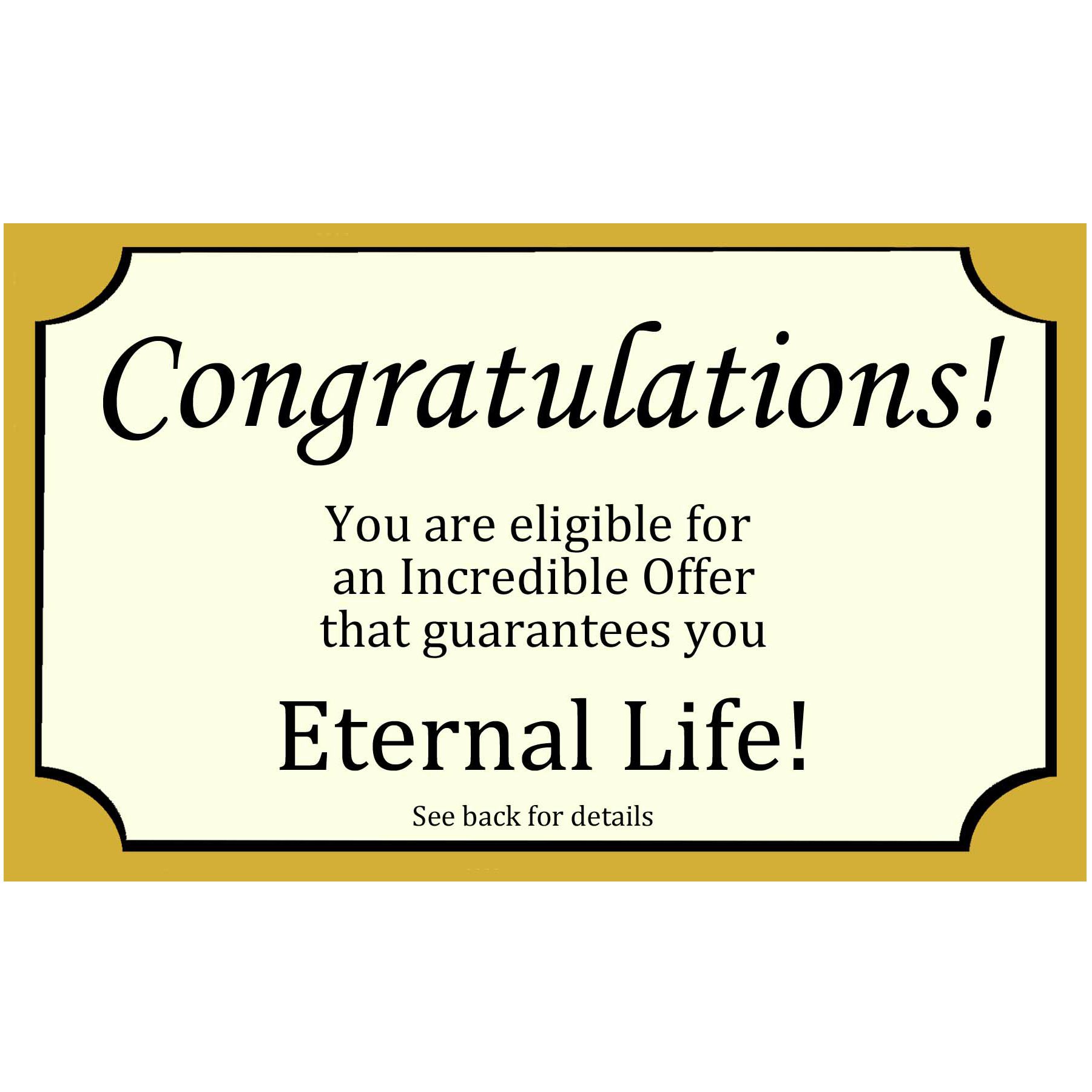 Congrats Tract_Front Congrats Tract_Front